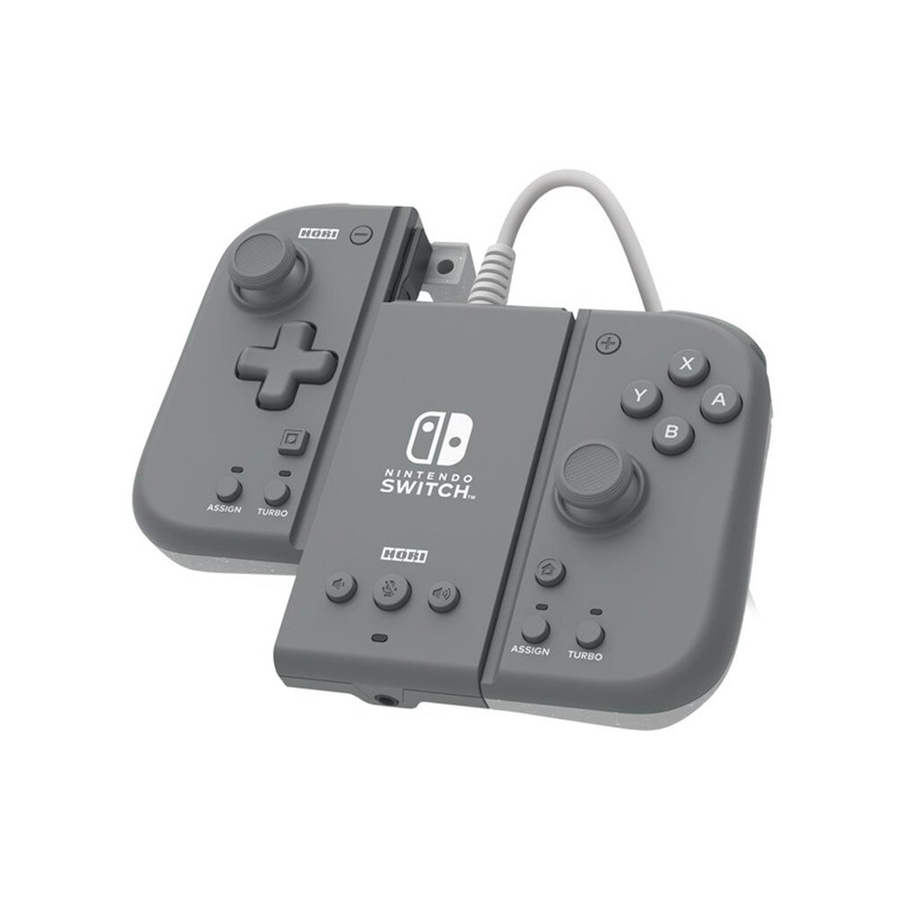 HORI Split Pad Compact Attachment Set (Slate Grey) - Wired Controller - Nintendo Switch