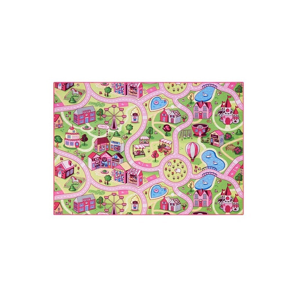 Rebel Roads Legetæppe - Pink Tivoli - 140 x 200 cm