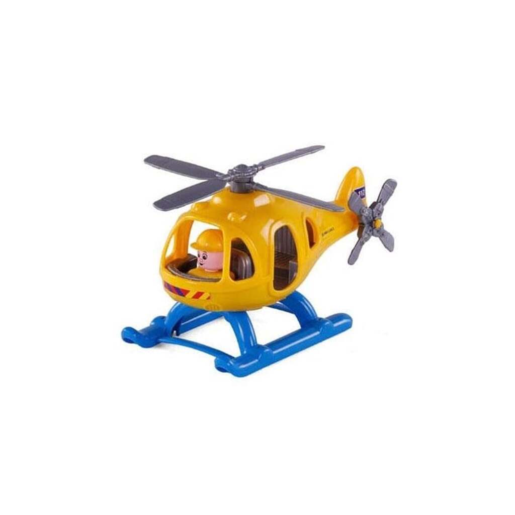 Cavallino Toys - Cavallino Ambulance Helicopter with Play Figure 29.5 cm