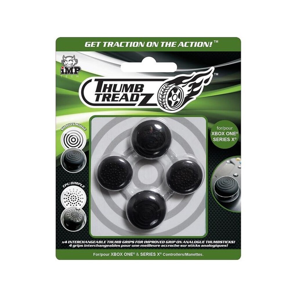 iMP TECH Xbox One Thumb Treadz Grip - Black - Miscellaneous Tilbehør til spillekonsol - Microsoft Xbox One
