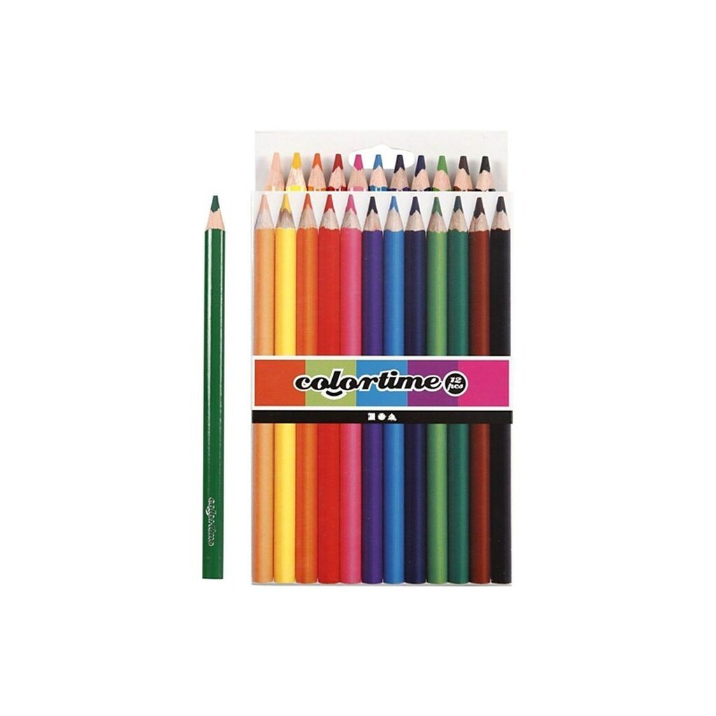 Creativ Company Colortime Colorpencils 12 pcs.