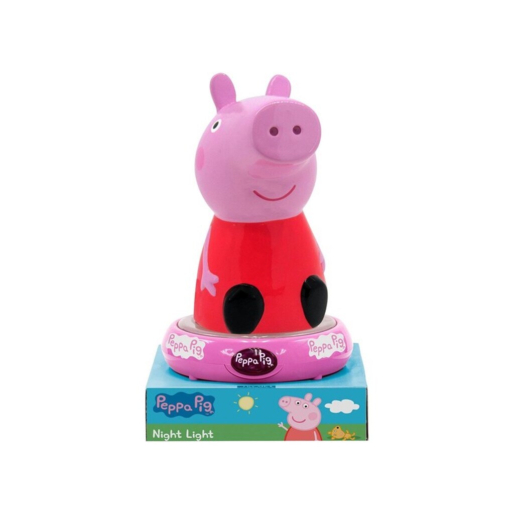 Kids Licensing Night light with Peppa Pig figurine