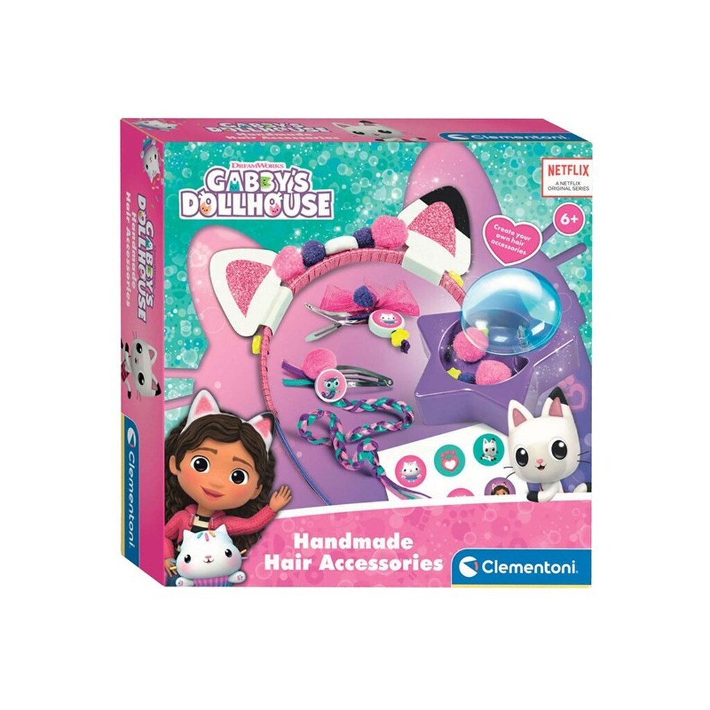 Clementoni Gabby&apos;s Dollhouse Hair Accessories Set