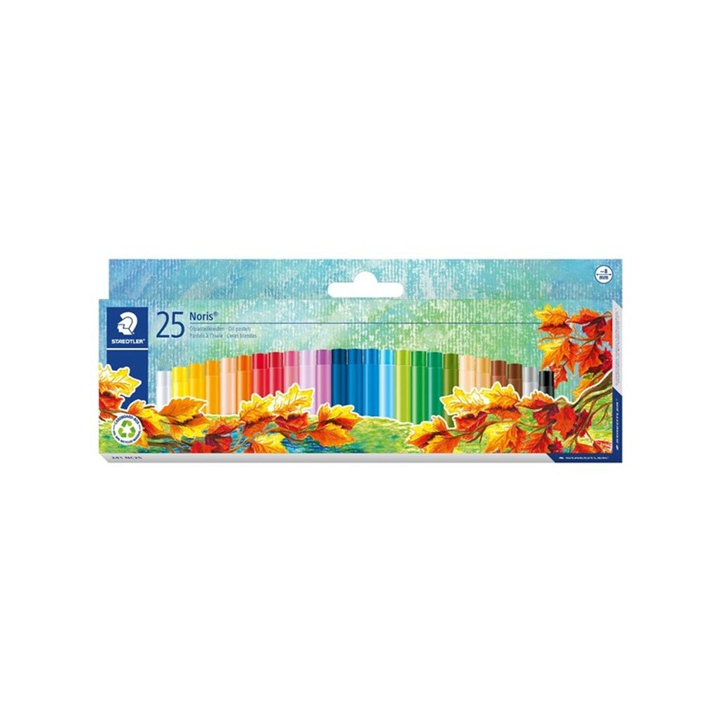Staedtler Oliepastelfarve 8mm 25 ass.