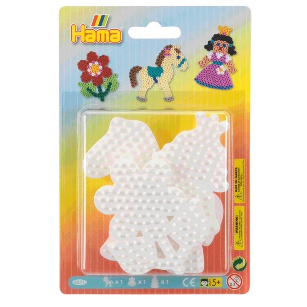 Hama Iron-on Plates - Pony Flower Princess