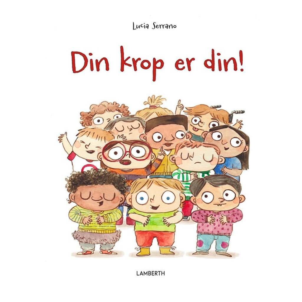 Din krop er din! - Børnebog - Pocketbog