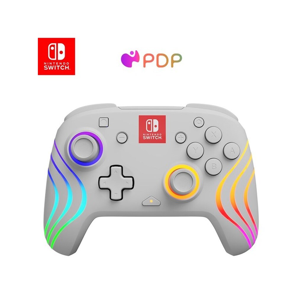 PDP Afterglow Wave - Motion Control - White - Wireless Controller - Nintendo Switch