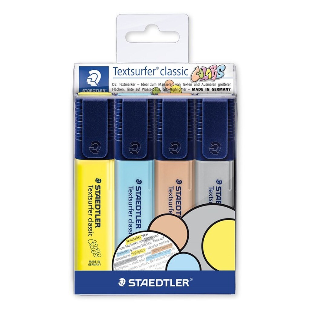 Staedtler TEXTSURFER CLASSIC 4 ASS/ETUI
