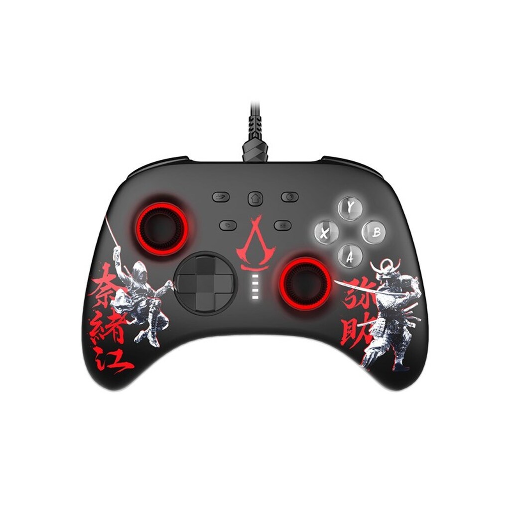 Freaks And Geeks Wired Controller with 1.8m Cable - Assassin's Creed Shadows - Wired Controller - Nintendo Switch
