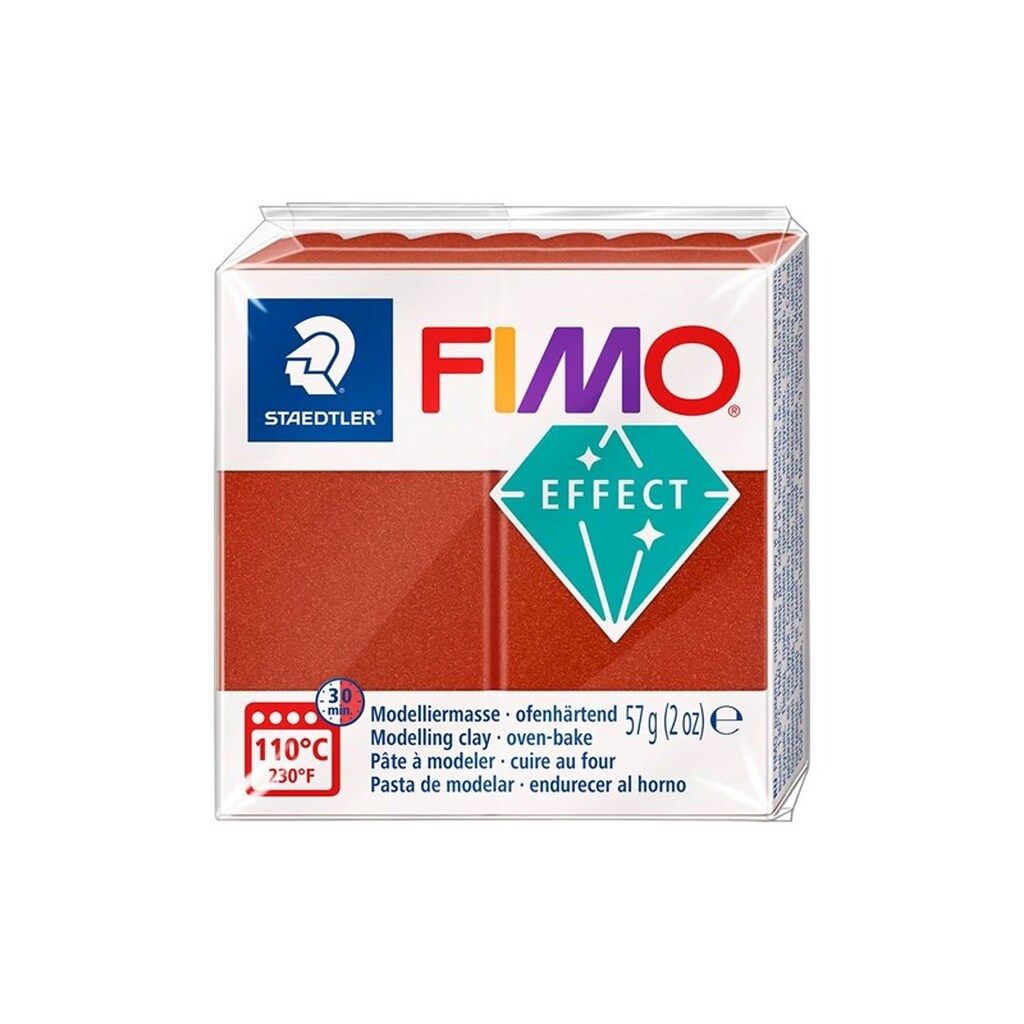 Staedtler FIMO modeller 57g. Metal Kobber