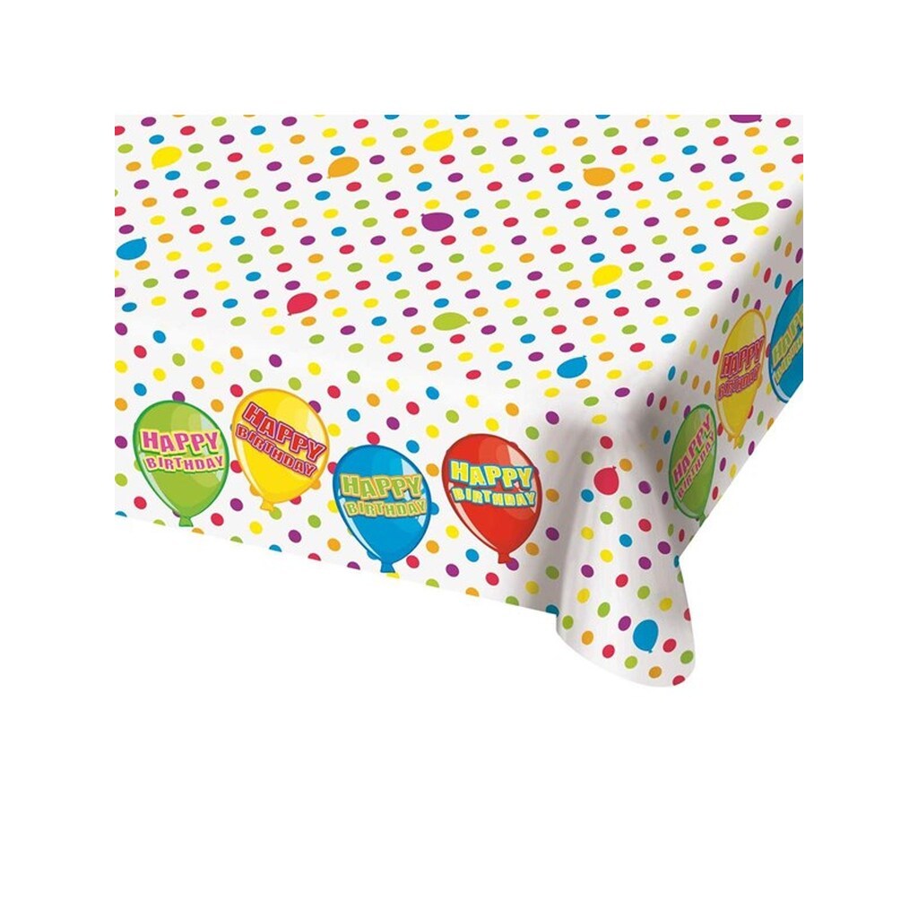 Folat BV Tablecloth Happy Birthday