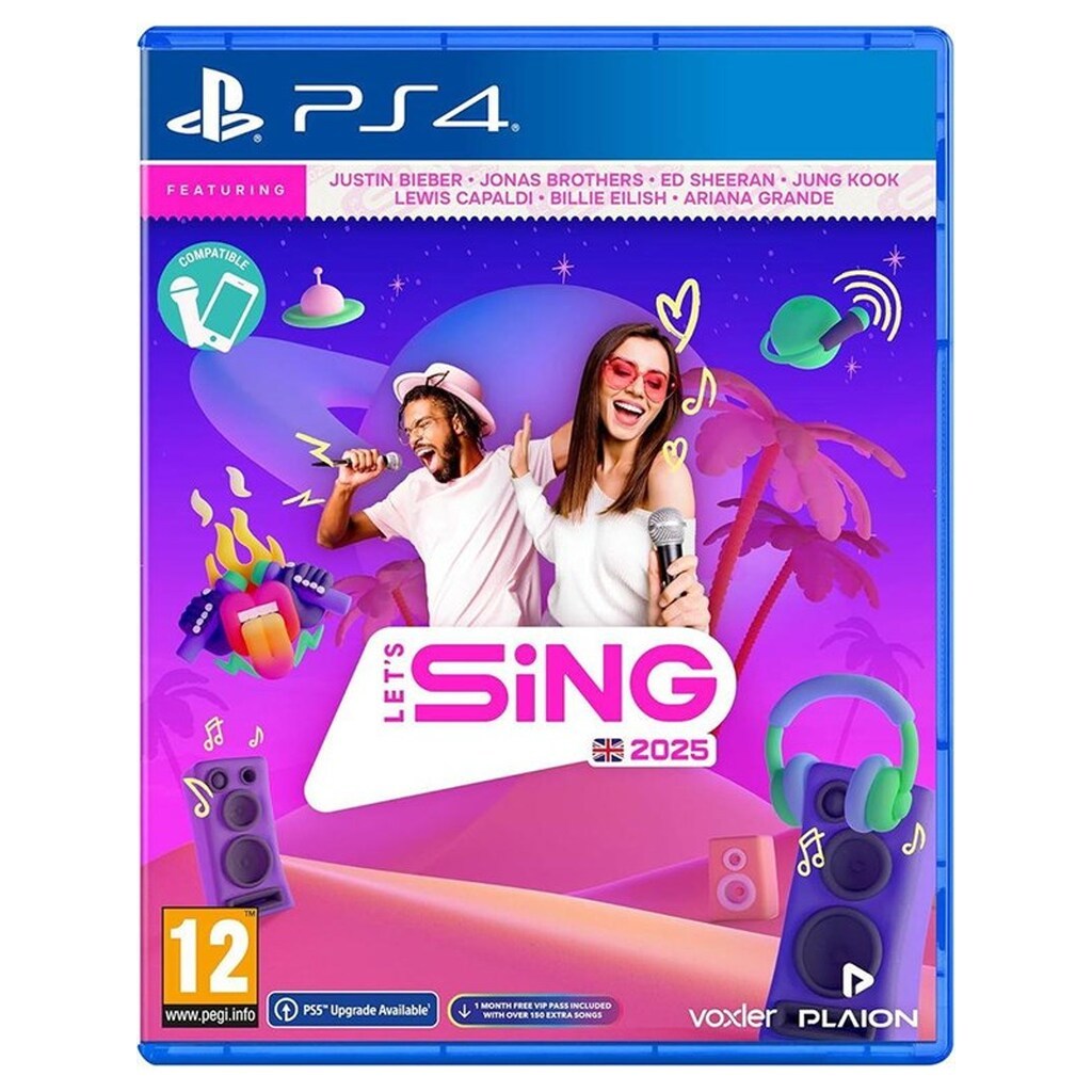 Let&apos;s Sing 2025 - Sony PlayStation 4 - Musik
