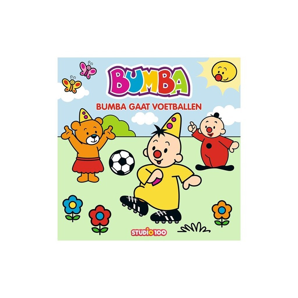 Studio 100 Bumba Cardboard Book - Bumba is going to Play Foot