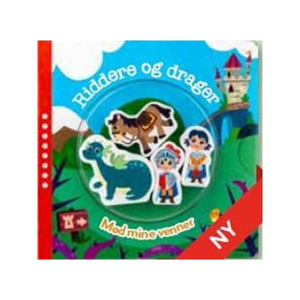 Mød mine eventyr - Riddere og drager - Børnebog - Papbog