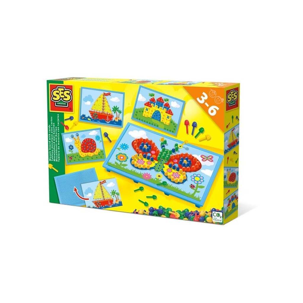SES Creative Mosaic Board with Cards