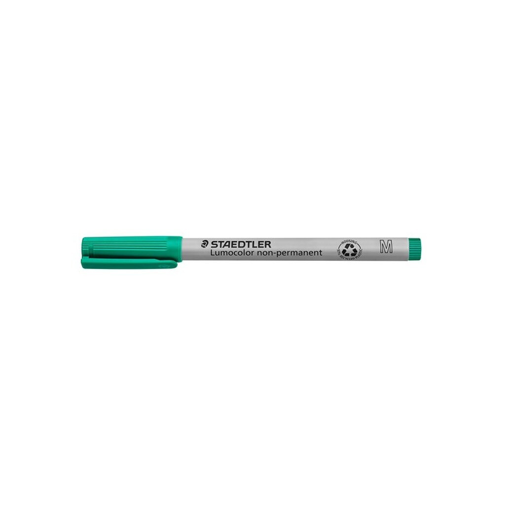 Staedtler OVERHEAD LUMOCOLOR NONPERM M GRØN, ÆSKE 10 STK