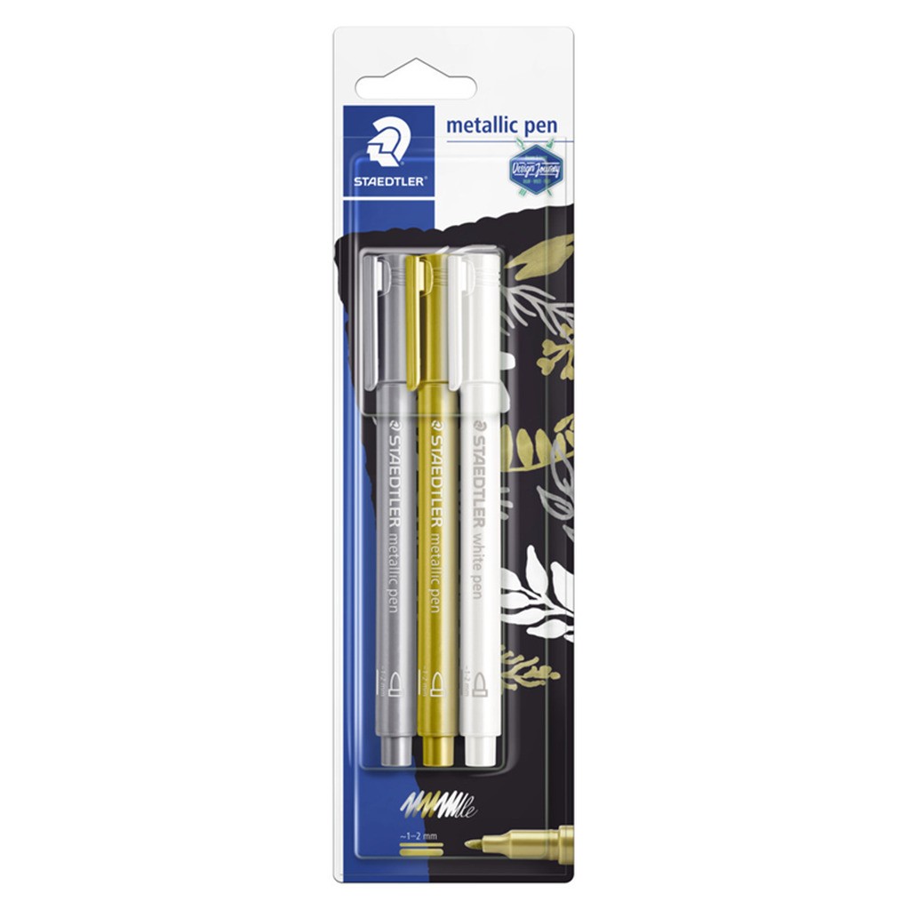 Staedtler STAEDTLER Metallic Pen 2+1/Bk