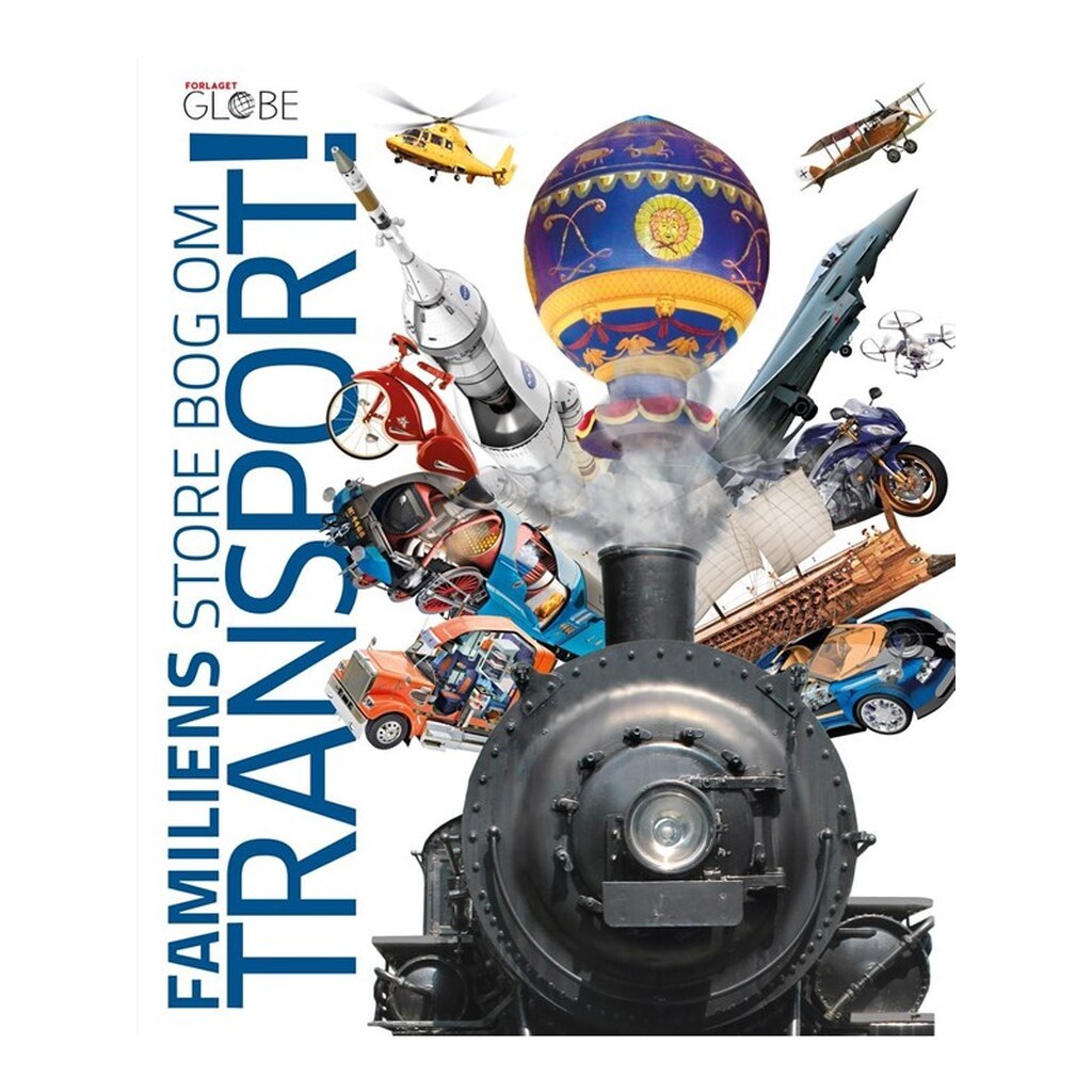 Familiens store bog om Transport! - Børnebog - Hardcover