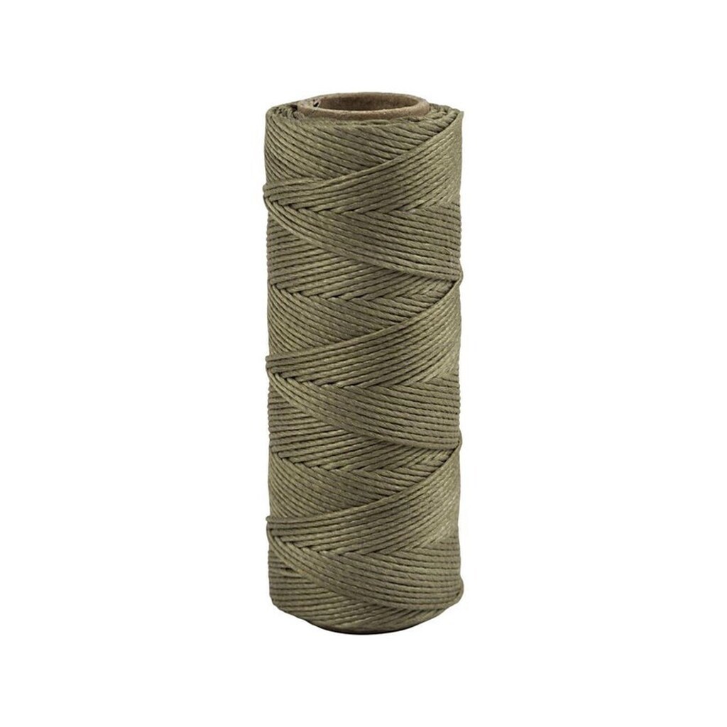 Creativ Company - Bamboo cord olive brown 65m