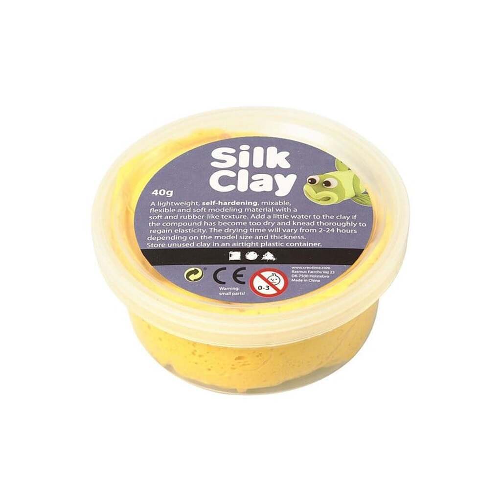 Silk Clay - Yellow 40gr.