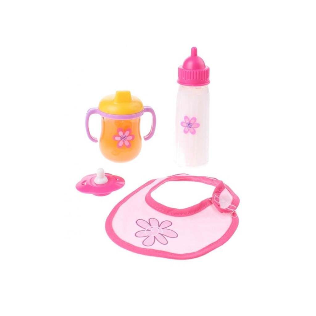 Baby Rose Doll Play Set Mealtime