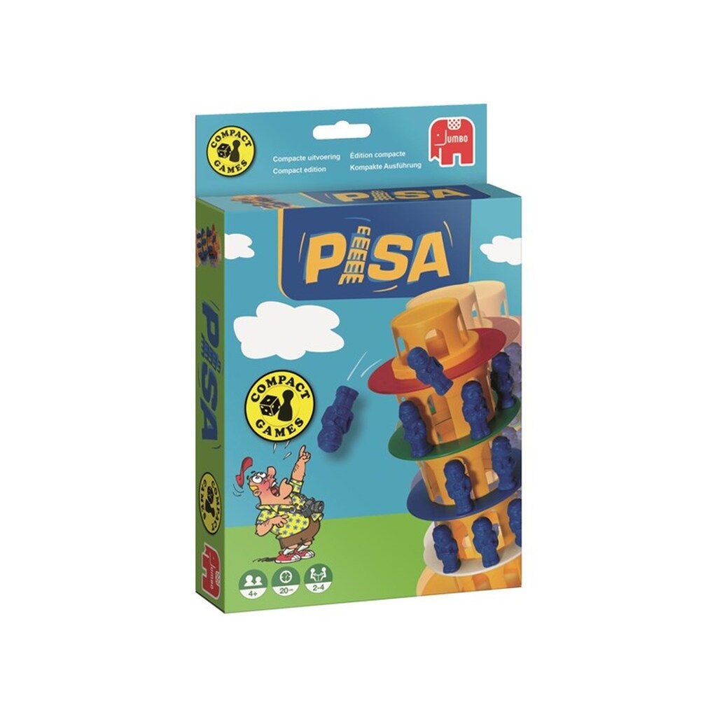Jumbo Tower Of Pisa Travel Game
