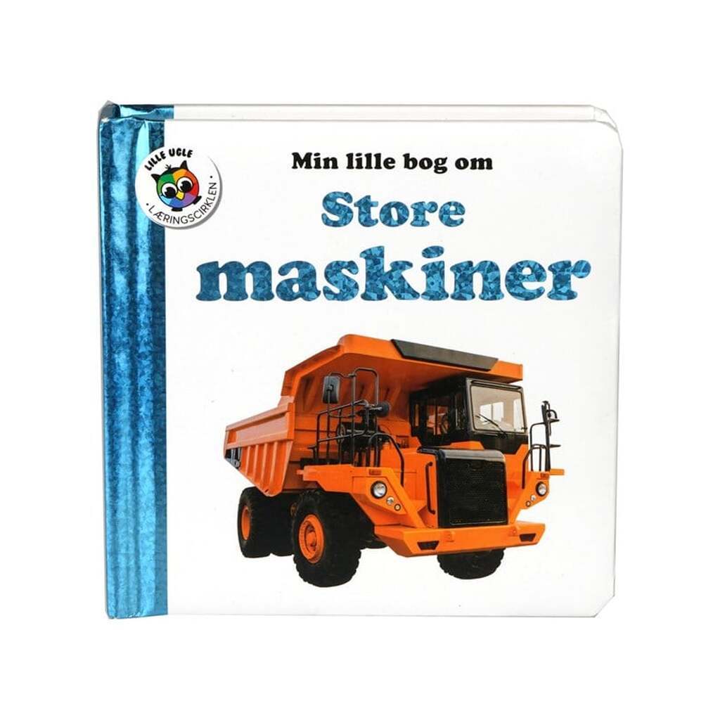 Min lille bog om Store maskiner - Børnebog - Papbog