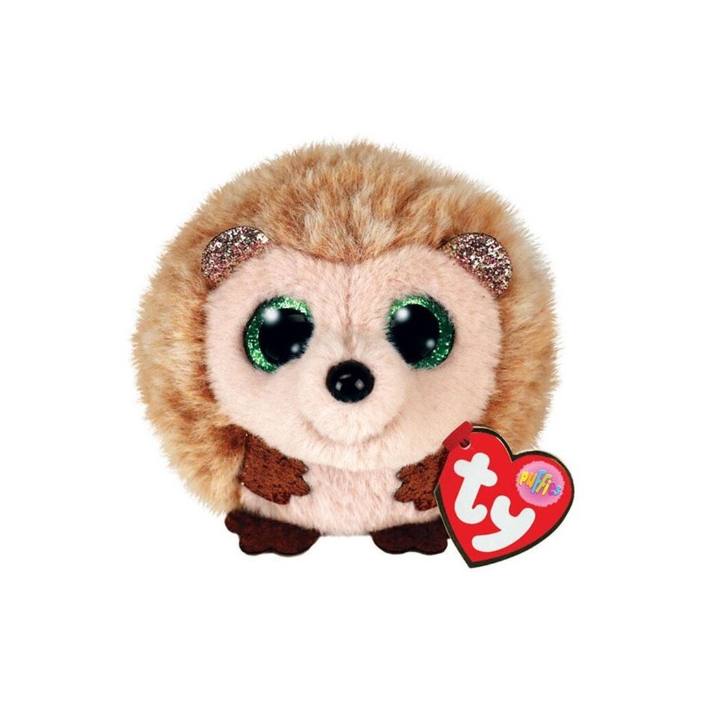 Ty Teeny Puffies Hazel Brown Hedgehog 10cm