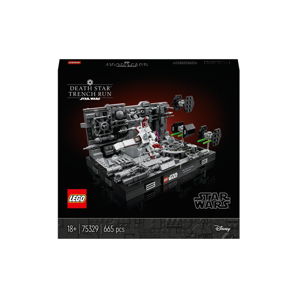 LEGO Star Wars 75329 Diorama med Dødsstjerne-angreb