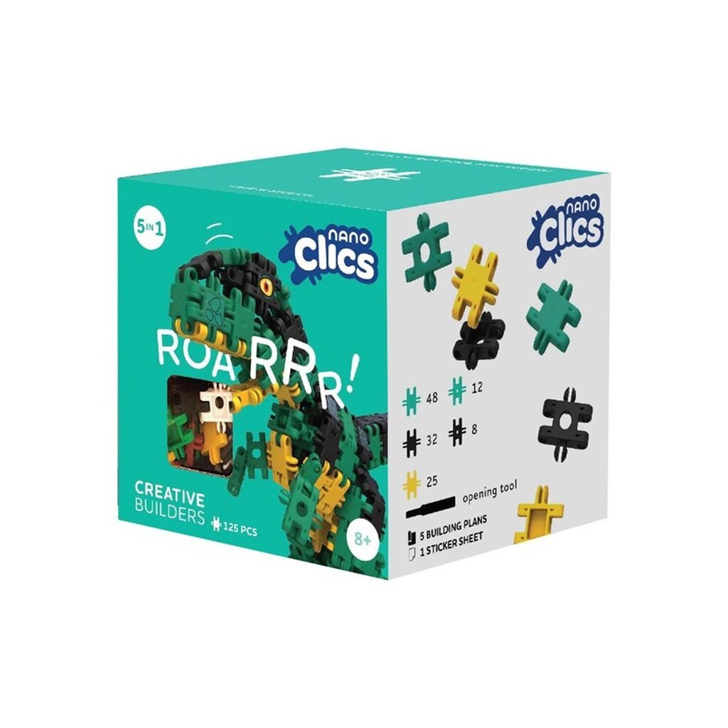 Clics Nano  - Creative Builders 125 pcs.