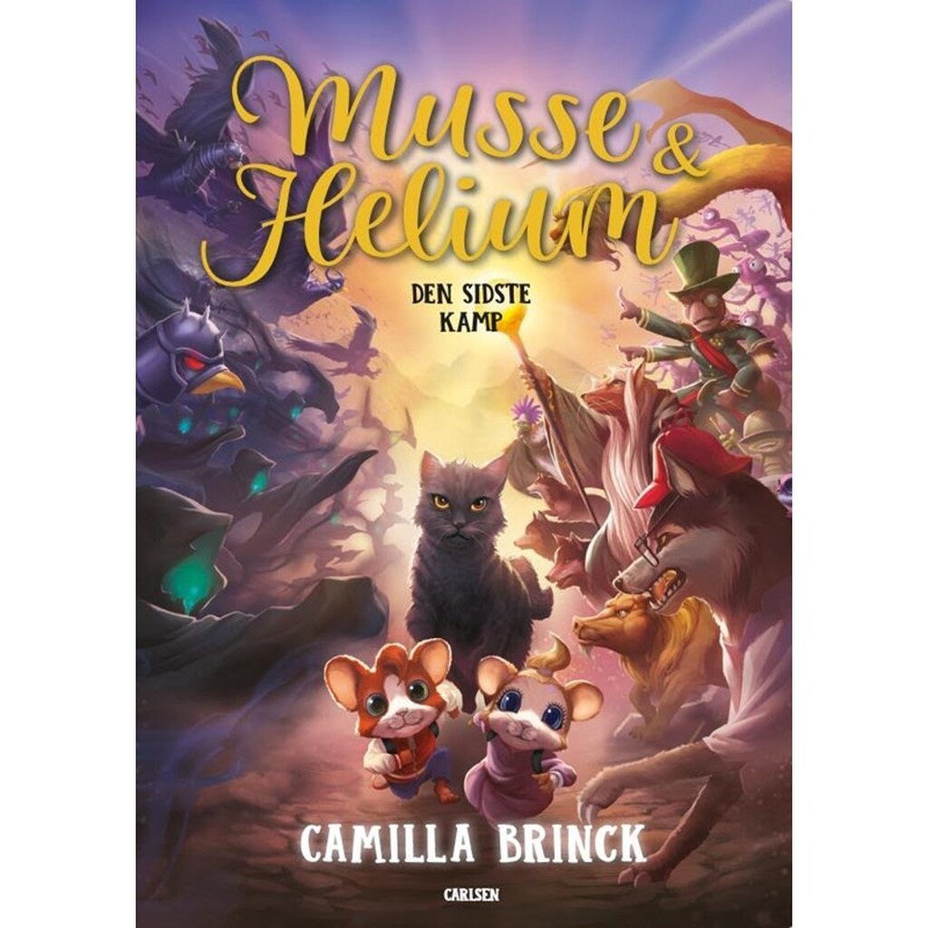 Musse og Helium (5) - Den sidste kamp - Børnebog - Hardcover