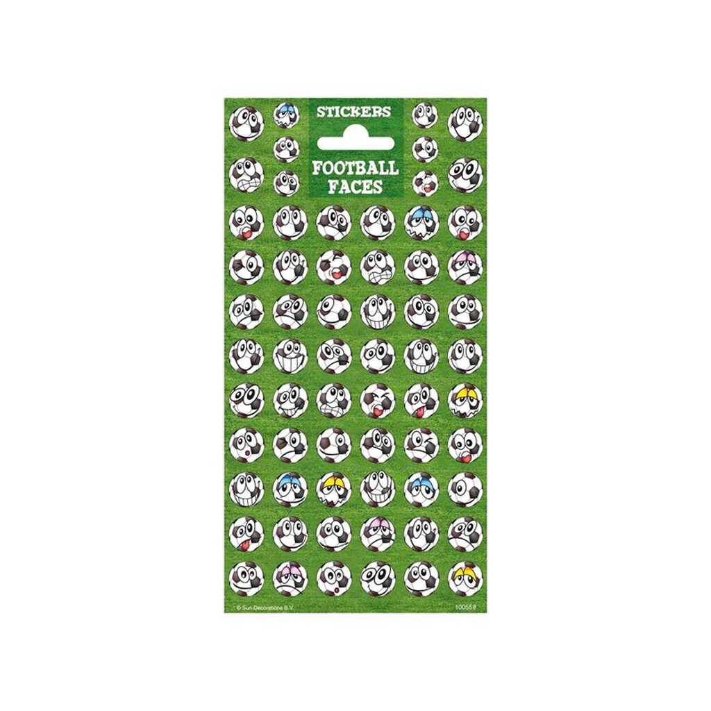 Totum - Sticker sheet Twinkle - Football Faces