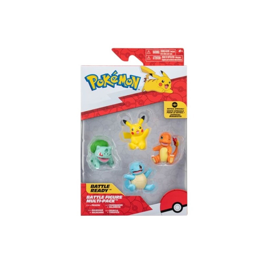 Pokemon Battle Figure 4 pack