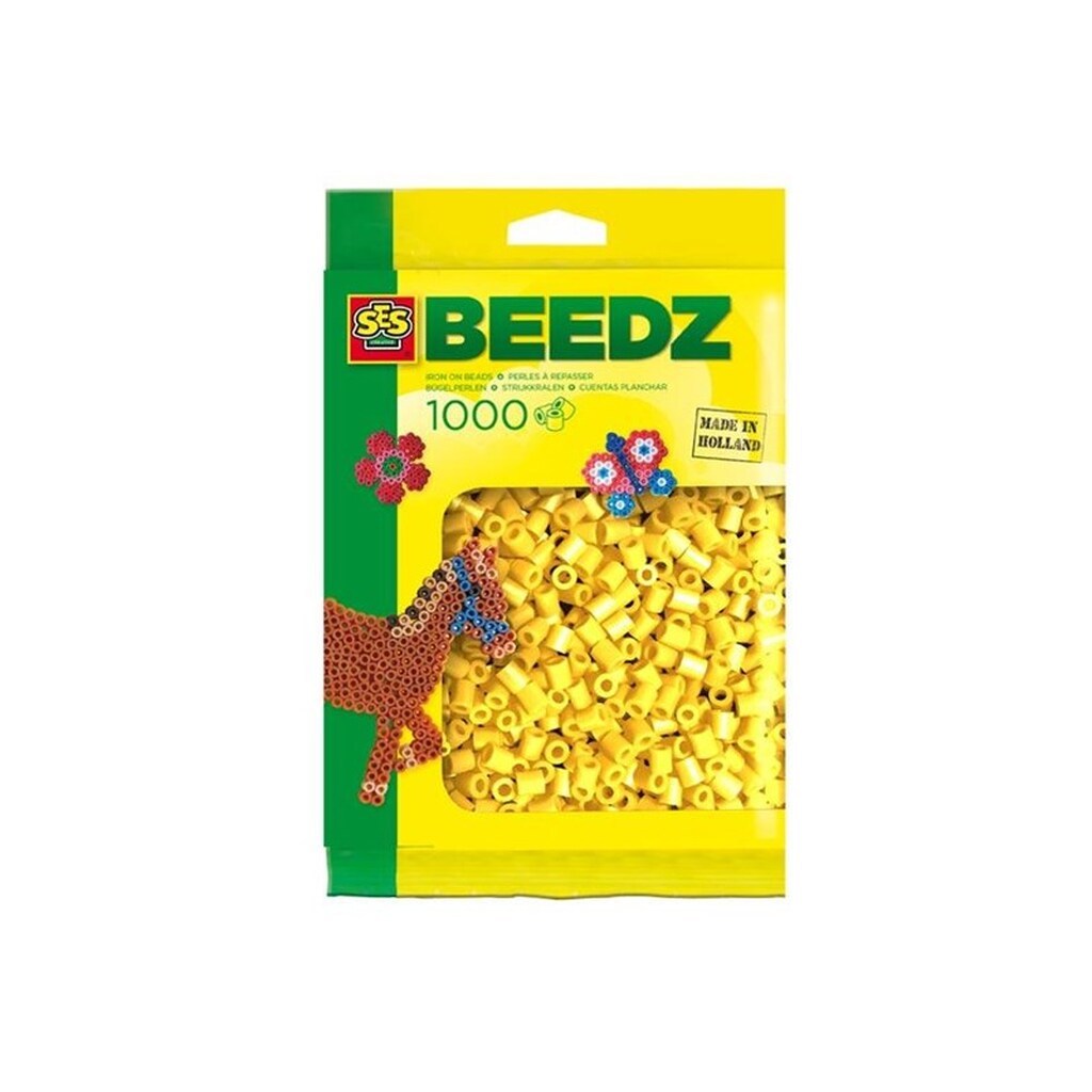 Iron-on Beads - Yellow 1000pcs.