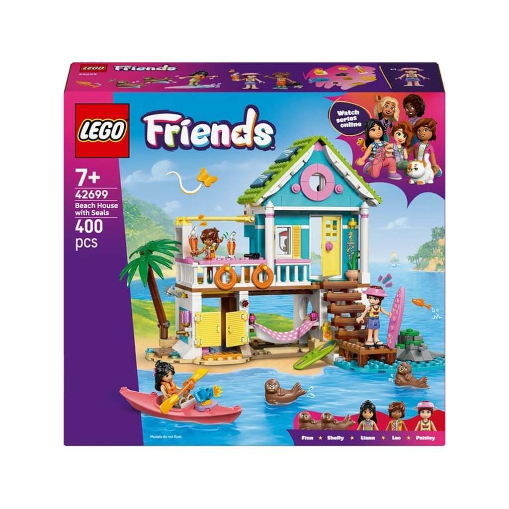 LEGO Friends 42699 Strandhus med sæler