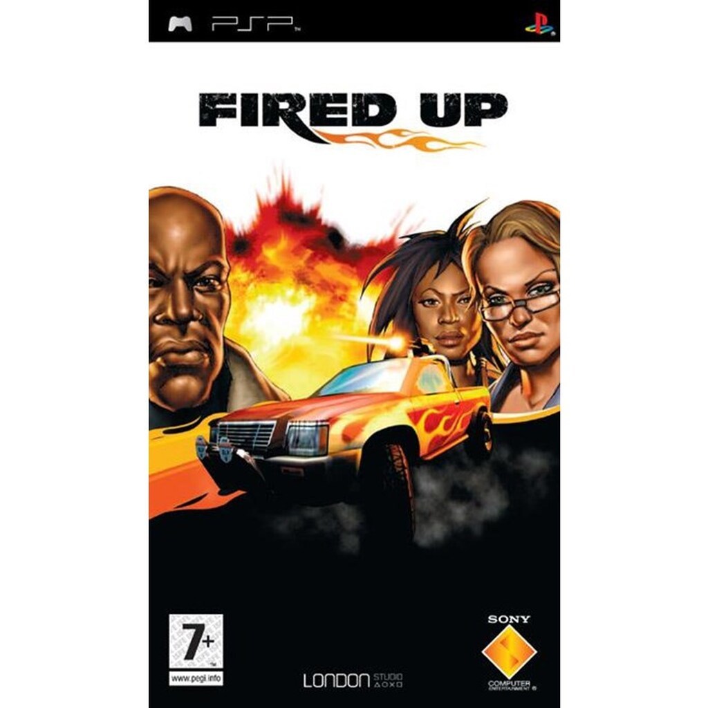 Fired Up - Sony PlayStation Portable - Action