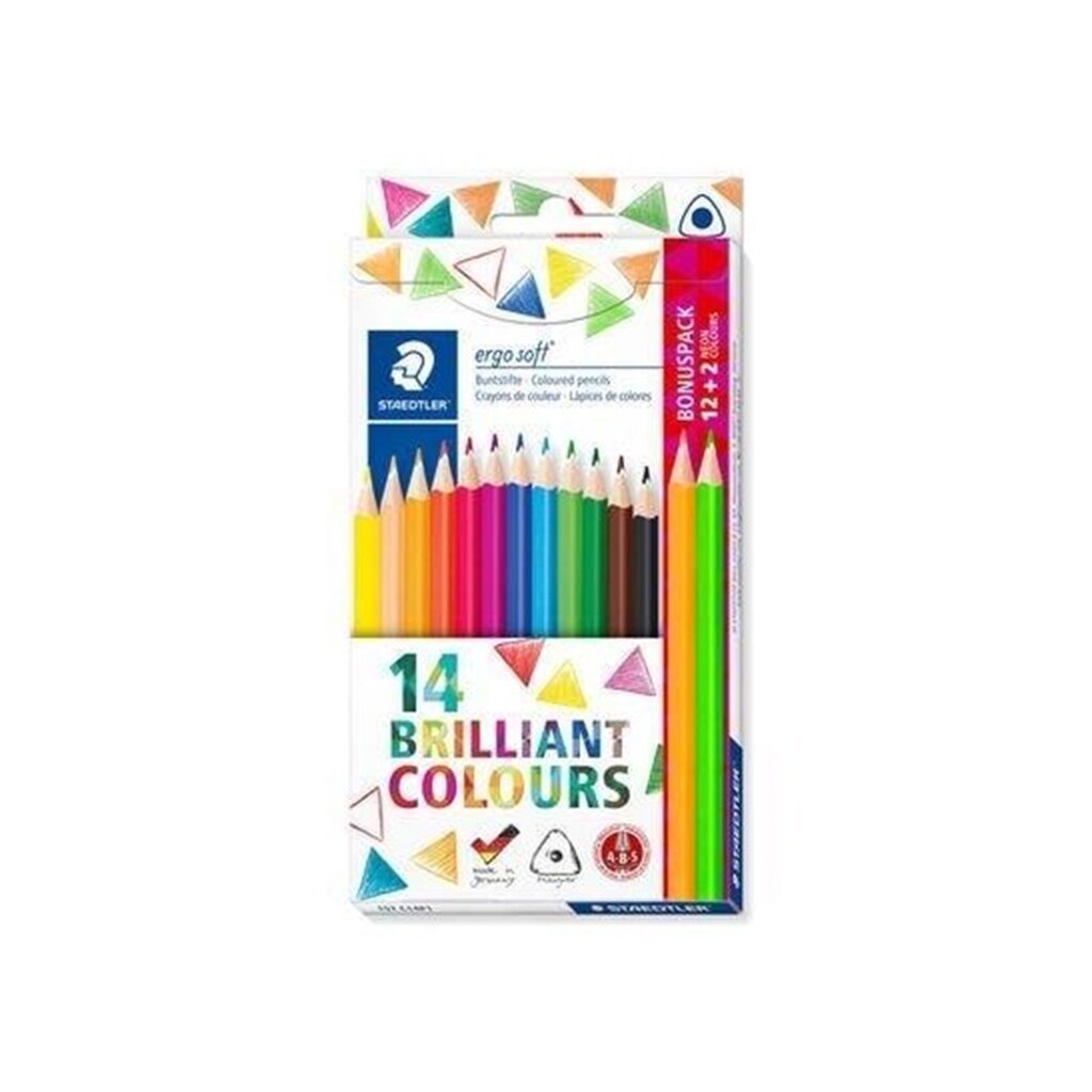 Staedtler Ergosoft Farveblyant 14 Stk. FSC 100%