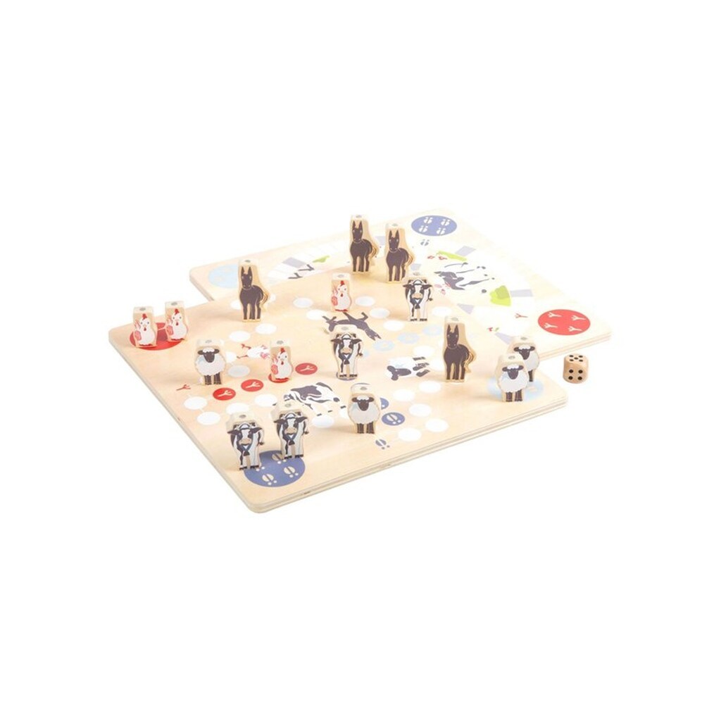 Small Foot - Wooden Games 4in1 Collection