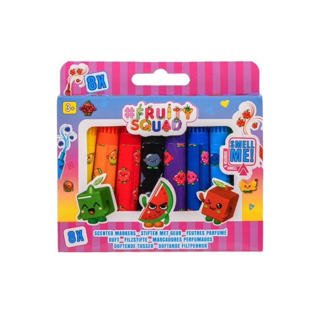 Canenco - Fruity Squad Pens with Fragrance 8 pcs.