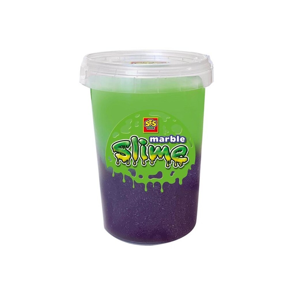 SES Creative Marble Slime - Purple and Green 200gr