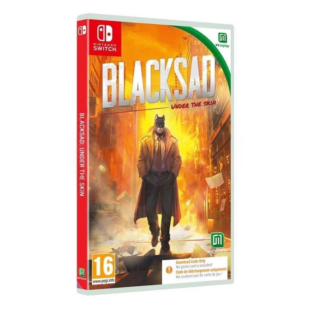 Blacksad - Under the skin (Code in a Box) - Nintendo Switch - Eventyr