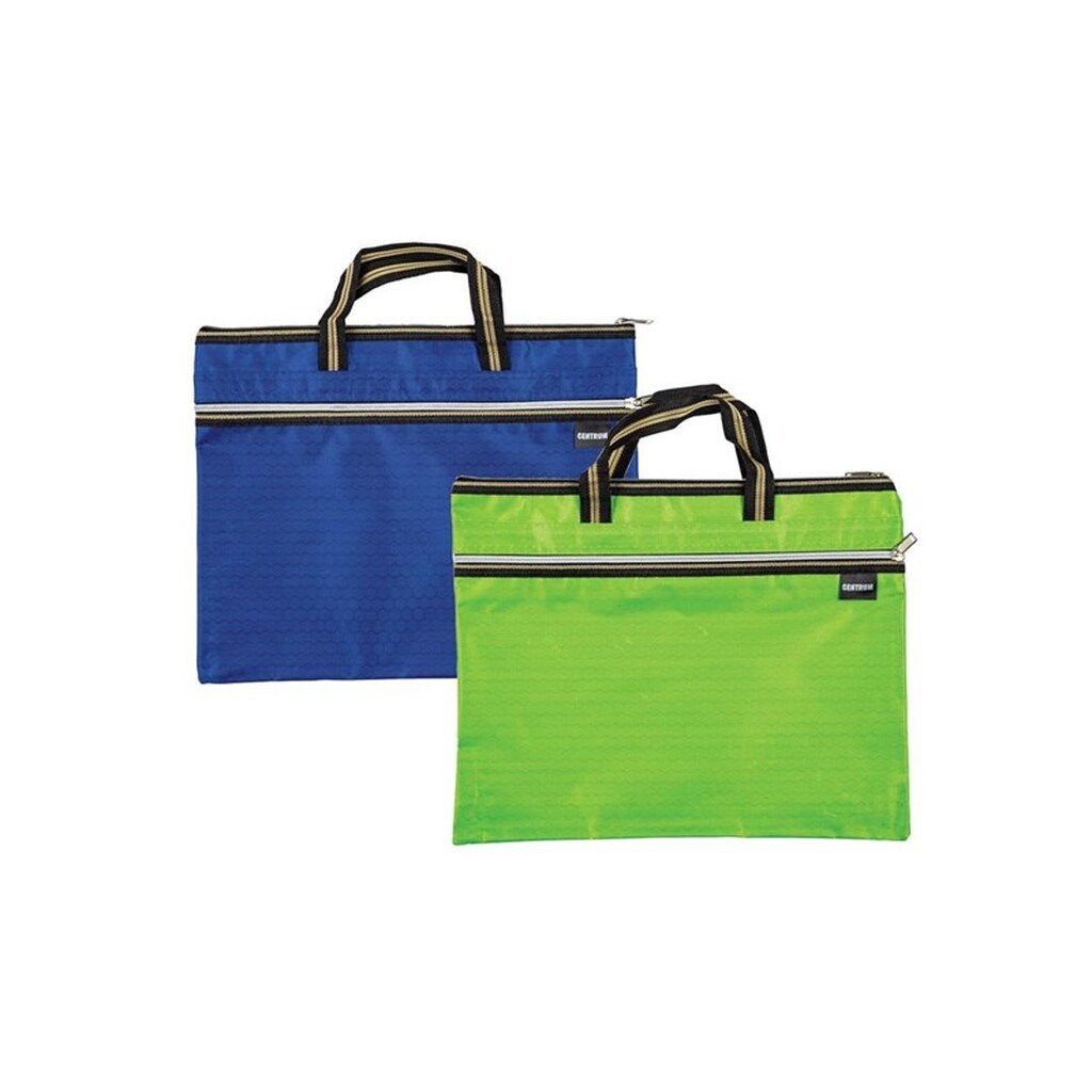 CENTRUM Taske - mappe m. håndtag. 37*29,5cm. ass