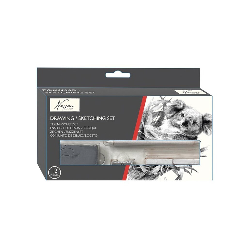 Creative Craft Group Tegnesæt, 12 dele