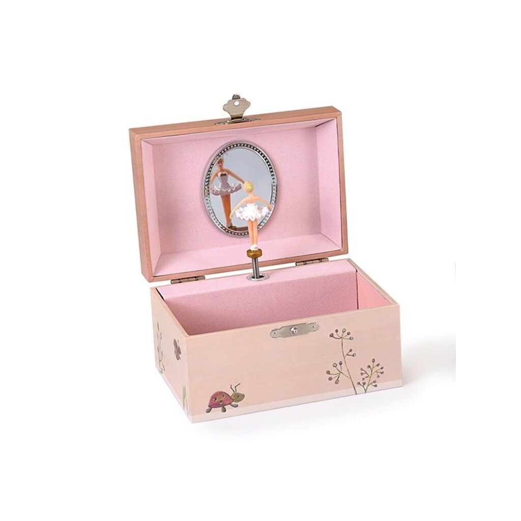 Egmont Toys - Musical Jewelry Box Ladybug - Pink - 15 x 10 x 9 cm