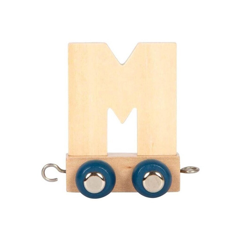 Small Foot - Wooden Letter Train Polar - M