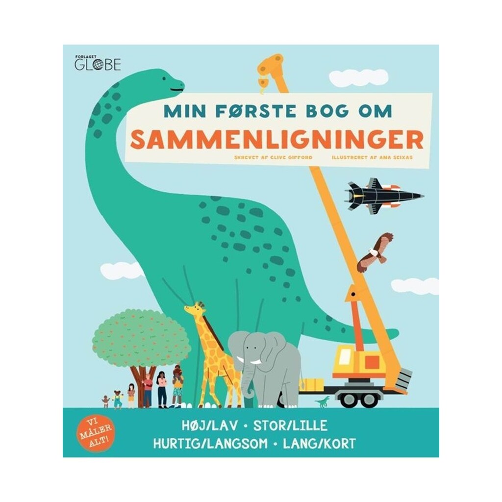 Min første bog om sammenligninger - Børnebog - hardcover
