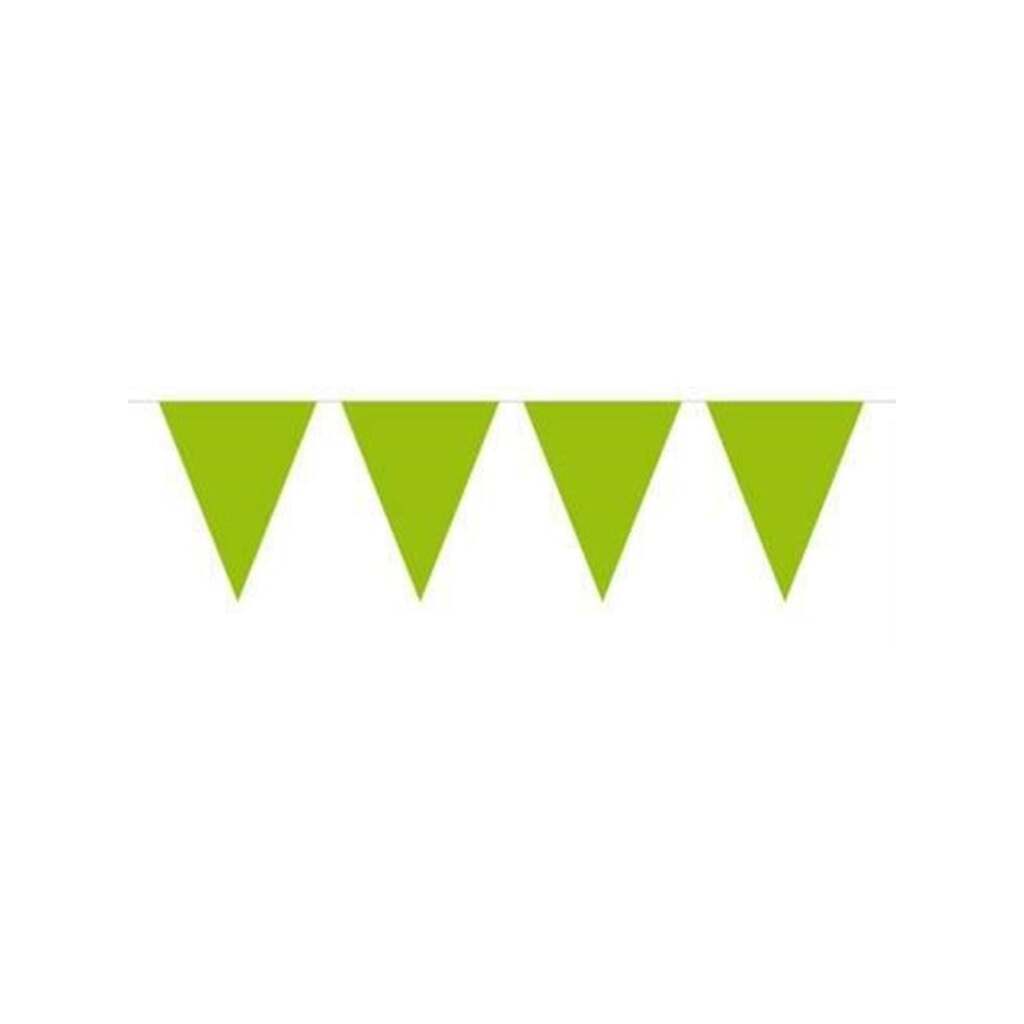 Folat BV Lime green bunting 10mtr.