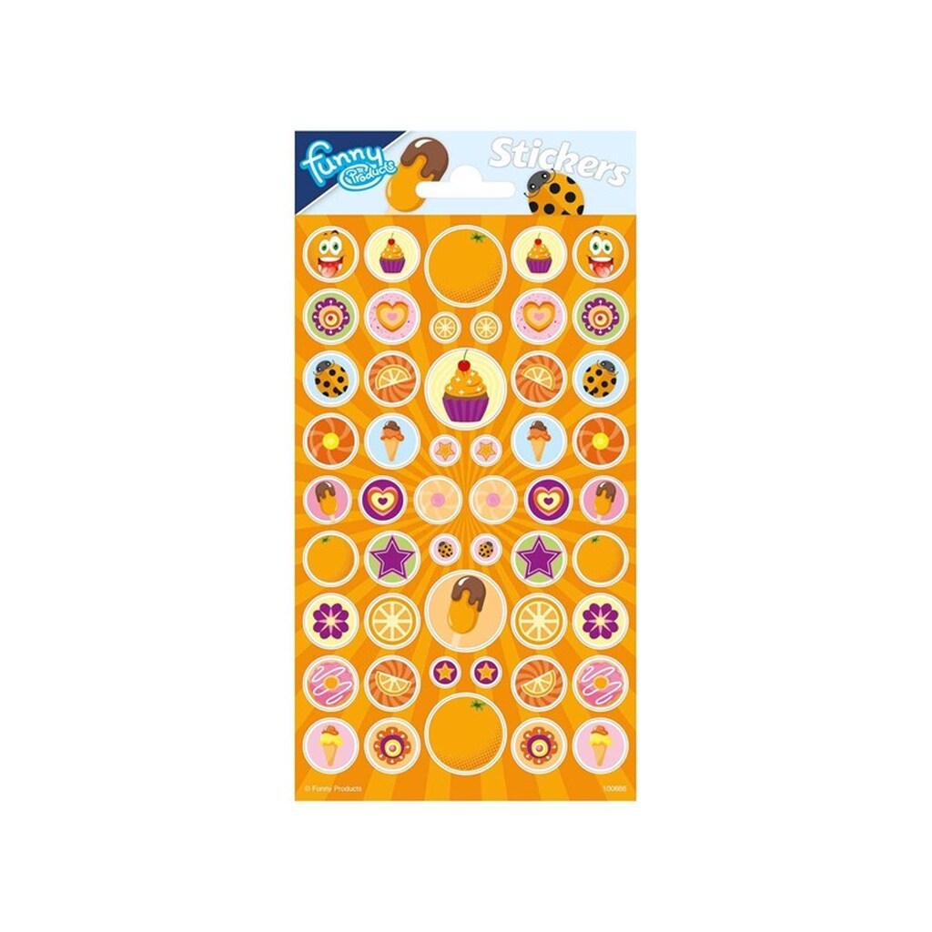 Totum Sticker sheet with Fragrance - Orange