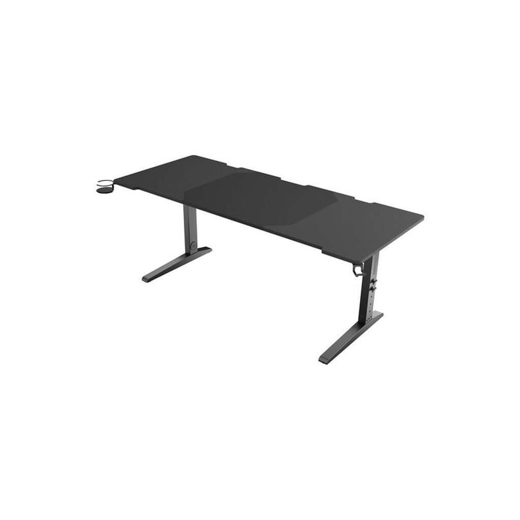 Genesis Holm Modular - desk - rectangular - anthracite black Gamer Bord
