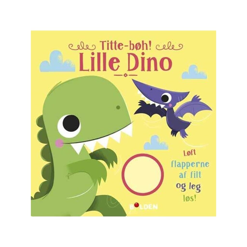 Titte bøh! Lille Dino - Børnebog - Papbog